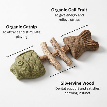 💝 TODAY ONLY — 50% OFF 💝Catnip & Silvervine Chew
