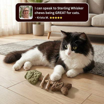 💝 TODAY ONLY — 50% OFF 💝Catnip & Silvervine Chew